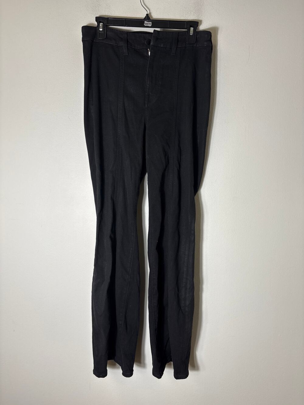 Fidelity Black Harlowe High Full Jeans Sz 30